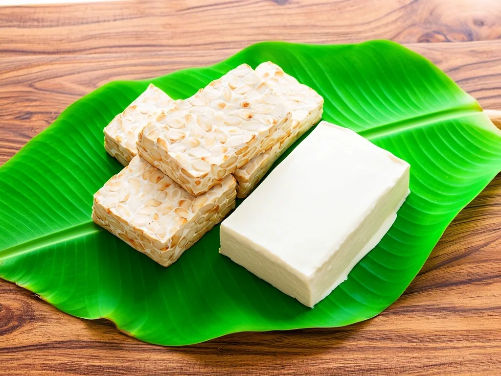 Indonesian tempeh and tofu